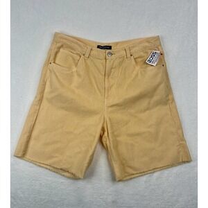 Urban Outfitters Corduroy Short Men's Medium Skater Soft Light Orange Sz 34 NWOT